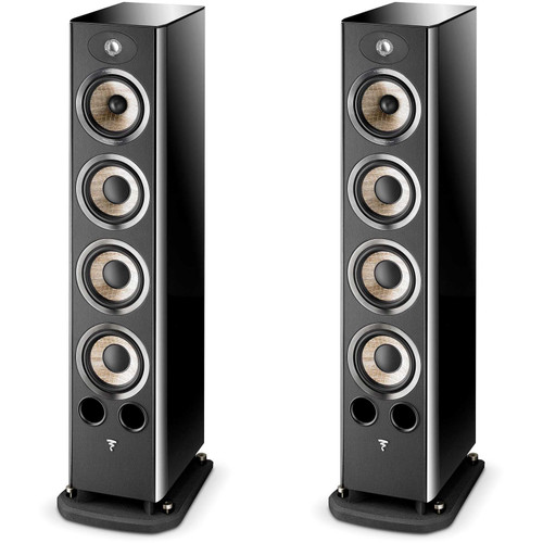 Focal Aria936 Black 3-Way Tower Speaker Pair