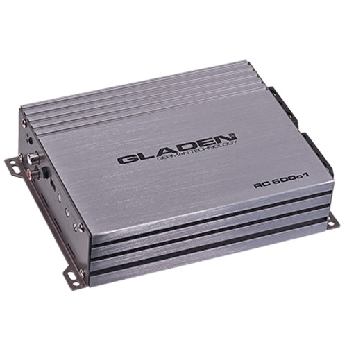 Gladen RC-600C1 Mono Class D Amplifier: 1 X 600w