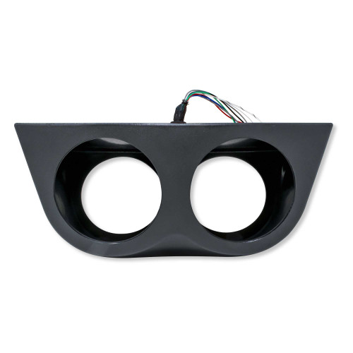 Waves And Wheels QAP-R-B Black 4 Speaker Arch Pod For 6.5"-7" Speakers, Includes Harness