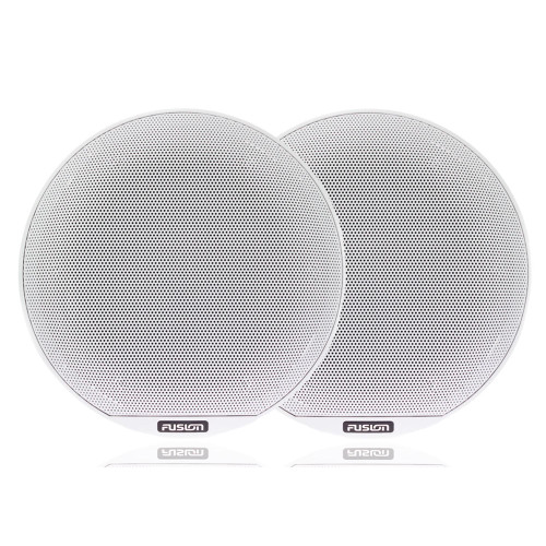 Fusion Entertainment SG-F882W 8.8" 330 Watt Coaxial Classic Marine Speaker - White, Pair - Used, Open Box