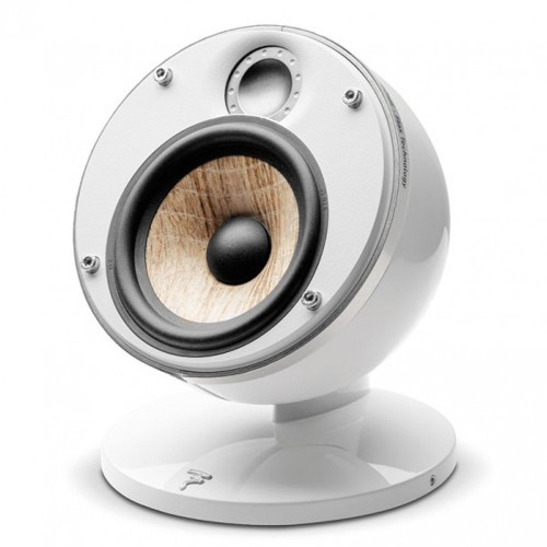 Focal Dome Flax 2-Way Compact Sealed Satellite Speaker (White) - Used Good