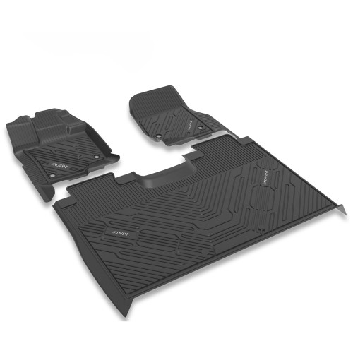 Advent All Weather Floor Mats Compatible with 2015-2020 F-150 and F-150 Raptor Vehicles