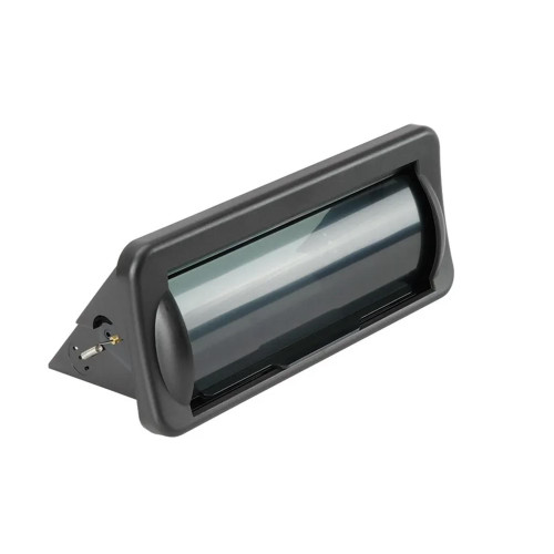 Scosche ACM5B Marine Cover, Universal DIN with Flip-up Door, Black