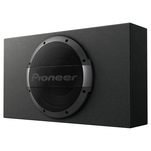 Pioneer TS-WX1010LA - 10" - 1200w Max Power, Built-In 600w Output Amplifier - Sealed Active Subwoofer - Used Good