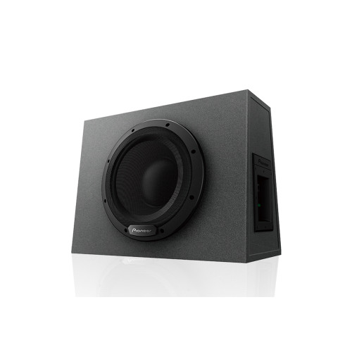 Pioneer TS-WX1010A - 10" - 1100w Max Power, Built-In 300w Output Amplifier - Sealed Active Subwoofer - Used, Open Box