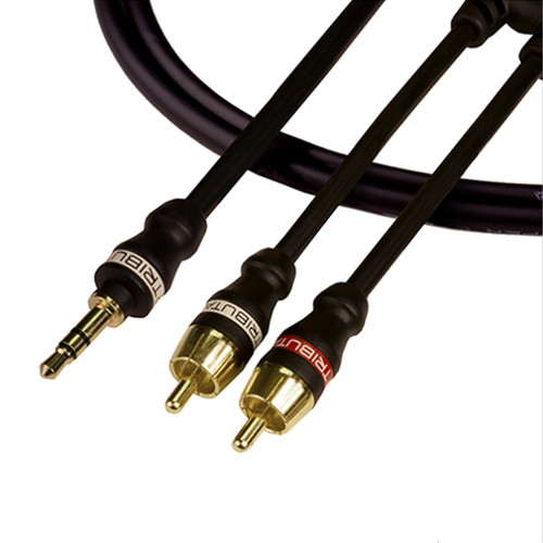 Tributaries 2YP-020B Series 2 2-Meter Portable Electronics Y Adapter - Bag