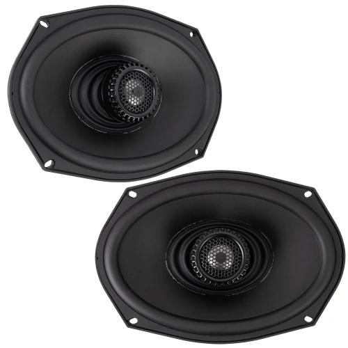 Precision Power MAS.694 4 Ohm 6x9" 2-Way Replacement Upgrade Coaxial Speakers Compatible with Harley