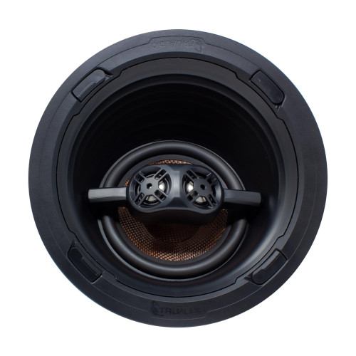 TruAudio Revolve Series 7" home theater surround speaker, tool-less install, carbon fiber woofer, titanium tweeter