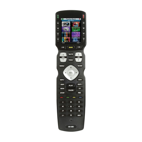 Universal Remote Control MX990: 2" LCD Screen.  Backlit