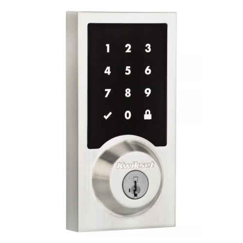 SmartCode 916 Series Z-Wave Plus Touchscreen Deadbolt Matte Black