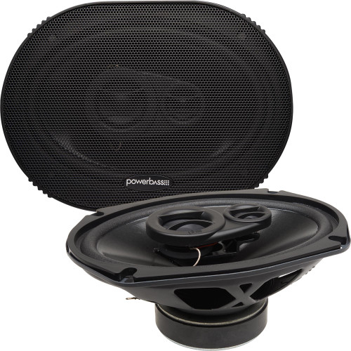 PowerBass S-6903 - 6x9" 3-Way OEM Replacement Speakers - Pair - Used Good