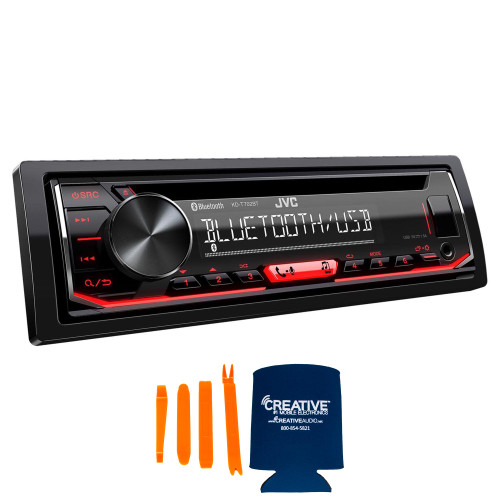 【大幅値下げ済◎】未開封 JVC ミニコンポ Bluetooth USB CD JVC KD-T720BT 1-DIN CD Receiver with Bluetooth Wireless Technology