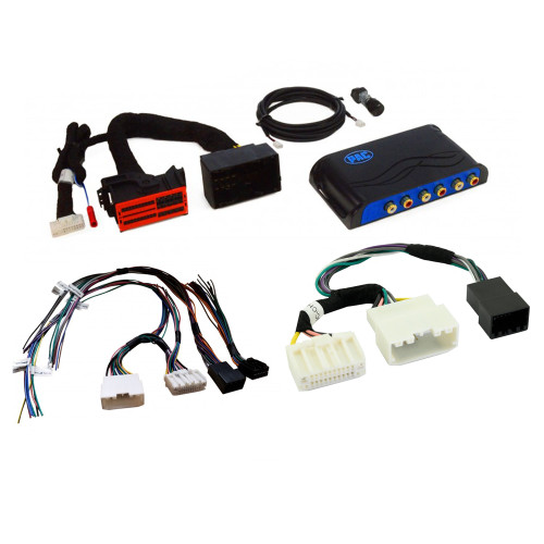 PAC AP4-CH41 Amplifier Integration Interface compatible with CDJR vehicles with APH-CH01 Speaker Connection Harness, and ANC-CH01 ANC Bypass Harness