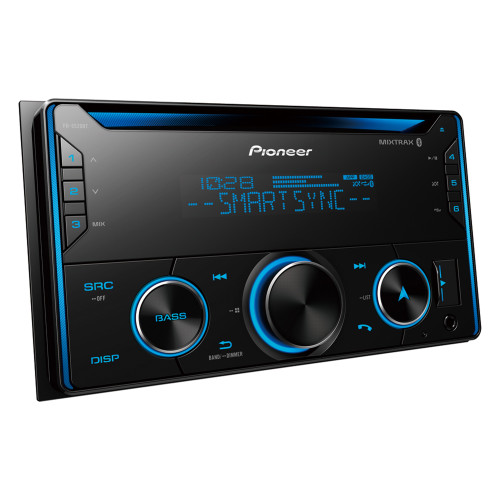 Pioneer FH-S520BT - Double DIN- Amazon Alexa, Pioneer Smart Sync, Bluetooth, Android, iPhone - Audio CD Receiver - Used Very Good