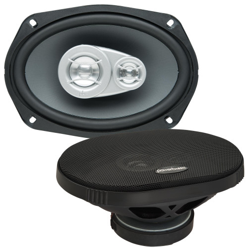PowerBass OE-693 - 6x9" 3-Way Speaker 2-Ohm - Pair - Used Acceptable