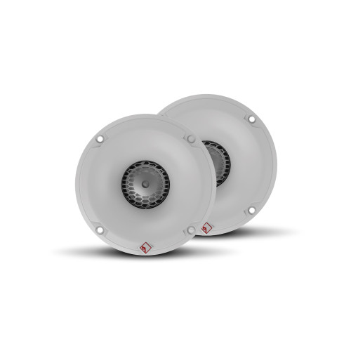 Rockford Fosgate M2-TS 1" Marine Tweeter Kit- 200 Watts Rms, 800 Watts Peak, White/Stainless Grilles Included - Used Very Good