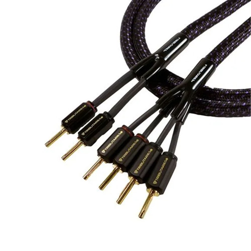 Tributaries 6BW-B-060D 6 ft Series 6 Bi-Wire Banana Speaker Cable