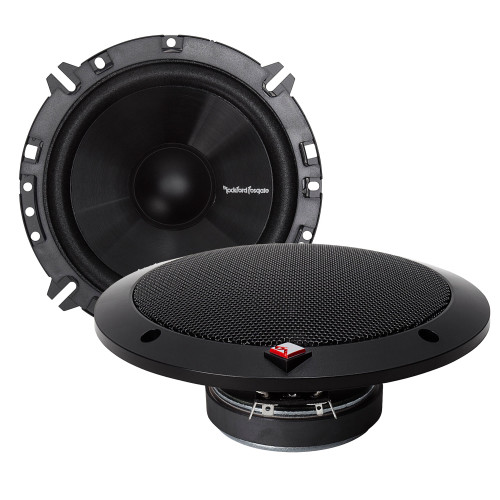 Rockford Fosgate R165-S 6.5” 2-Way System- 40 Watts Rms, 80 Watts Peak, Grilles Included - Open Box