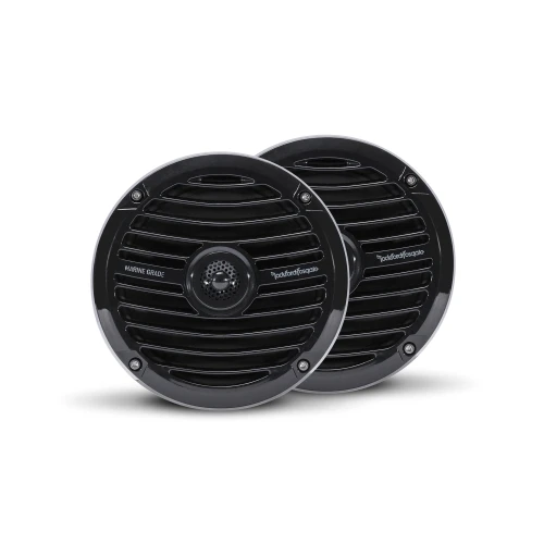 Rockford Fosgate RM0652B Prime Marine 6.5" Full Range Speakers, Pair - Black