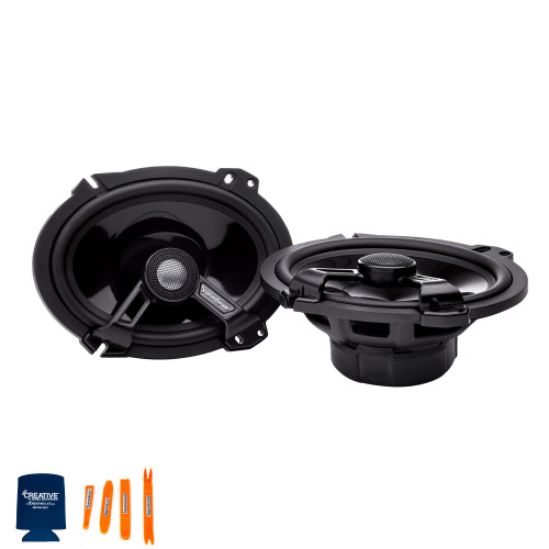 Rockford Fosgate - Two Pairs of T1682 6x8” Full Range Coaxial- 80