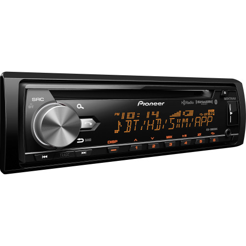 Pioneer DEH-X8800BHS - In-dash - Pioneer Smart Sync App, Bluetooth, Android, iPhone - Audio CD Receiver - Used Very Good