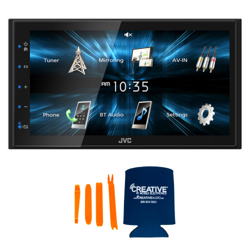 JVC KW-M150BT Digital Media Receiver featuring 6.8