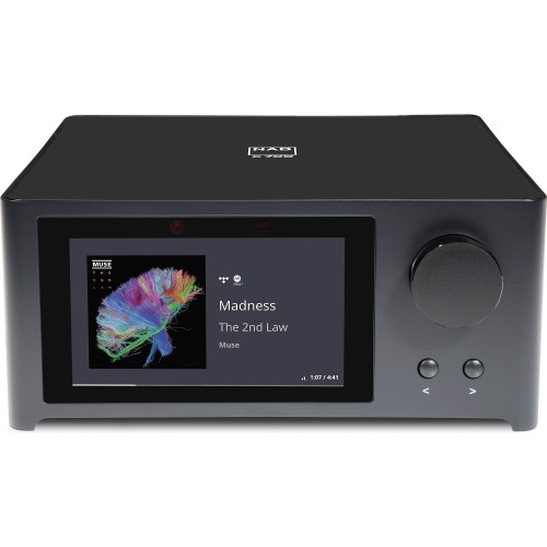NAD C-700 Compact Stereo Integrated Amplifier with Built-in BluOS Streaming, Apple AirPlay 2, and Bluetooth