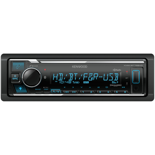 Kenwood KMM-BT728HD Bluetooth HD radio Dual rear DIN Media Receiver (No CD) - Used Very Good