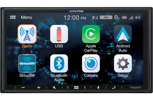 Alpine iLX-W650 Digital Multimedia Receiver with CarPlay and Android Auto Compatibility - Open Box