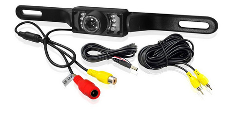 PYLE PLCM10 License Plate Mount Rearview Camera - Used Very Good