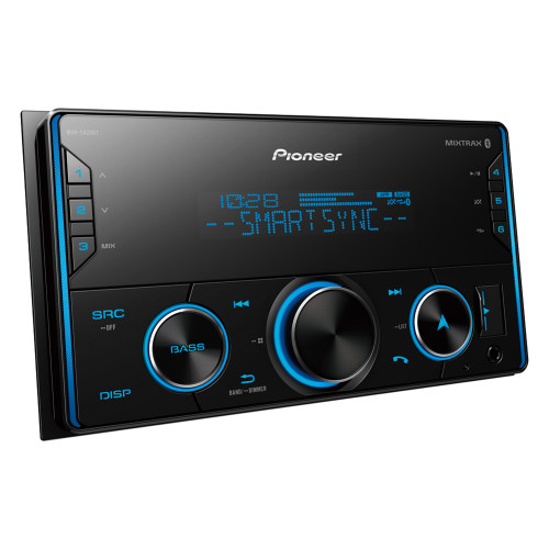 Pioneer MVH-S420BT - Double DIN - Amazon Alexa, Pioneer Smart Sync, Bluetooth, Android, iPhone - Audio Digital Media Receiver - Used Good