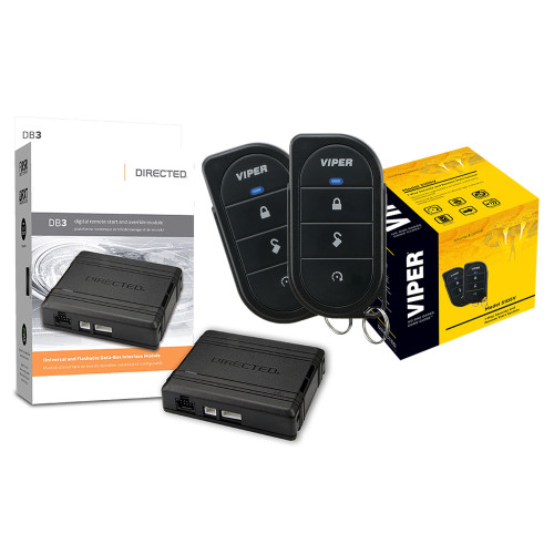 Viper 5105V Entry Level 1-Way Security and Remote Start System with Directed DB3 Bypass Interface/Digital Remote Start Module