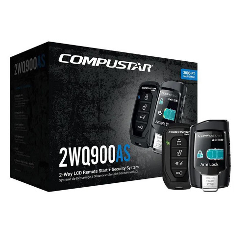 Compustar CS915-S 1-Button 1-Way, 1500' Remote Start System, BLADE