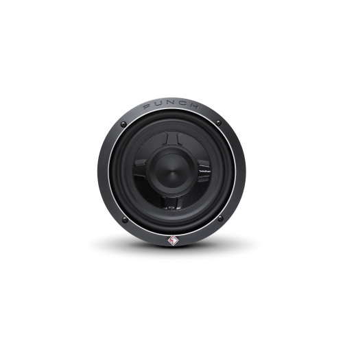 Rockford Fosgate P3SD4-8 8” Slim Subwoofer- DVC (dual 4-Ohm), 150 Watts Rms, 300 Watts Peak - Used, Open Box