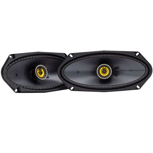 Kicker 50CSC4104 - 4x10" Drop-In Coaxial Speakers, Pair, 4-Ohm