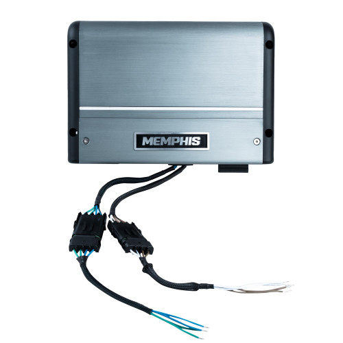 Memphis Audio MM500.4V 4-Channel Marine Amplifier, 125x4 at 2 Ohm