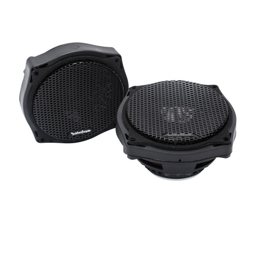 Rockford Fosgate TMS6SG 6” Full Range Coaxial For 1998-2013 Street Glide- 75 Watts Rms, 150 Watts Peak, Grilles Included - Used Very Good