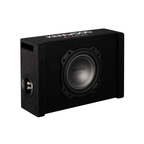 Kenwood P-XW804B 8" Subwoofer in Vented Enclosure, 300W RMS Power - Used, Open Box