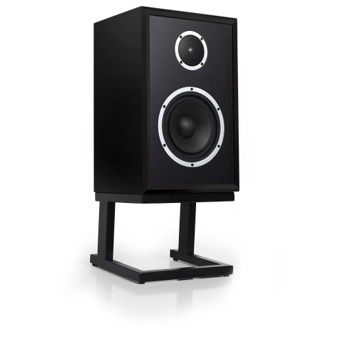 KLH Model Three Acoustic Suspension Loudspeaker - Matte Black, Sold Individually