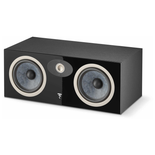 Focal Theva Center - 2-Way Center Channel Speaker with 6.5-Inch Drivers, Sold Individually, Black - FTHEVACCBK