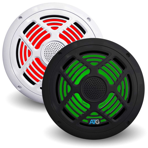 ATG ATG8MRGB 8" RGB 2-Way Marine Loudspeakers - Pair