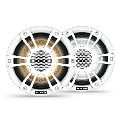 Fusion SG-FL653SPW Signature Series 3i 6.5" 230-watt CRGBW Coaxial Sports Marine Speakers (Pair) - White - Used, Open Box
