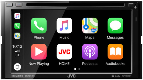 JVC KW-V850BT compatible with Android Auto / CarPlay CD/DVD Stereo / Bluetooth - Used Very Good