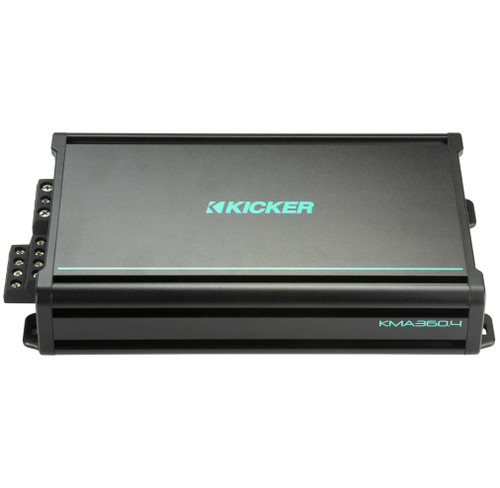 Kicker 48KMA3604 KMA360.4 4x90w 4-Ch Weather-Resistant Full-Range Amplifier - Open Box