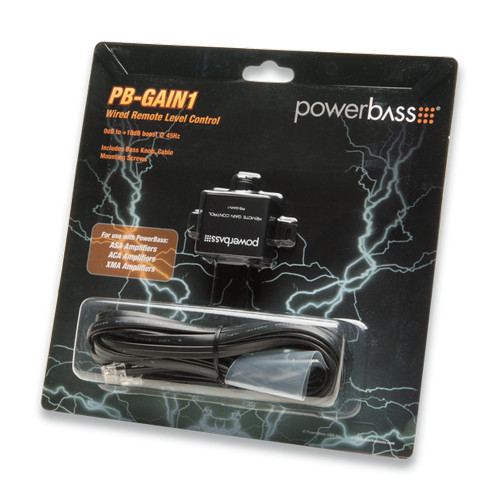 PowerBass PB-GAIN1 - Remote Level Controller for XMA, XL, ACS and ASA3 - Used Very Good