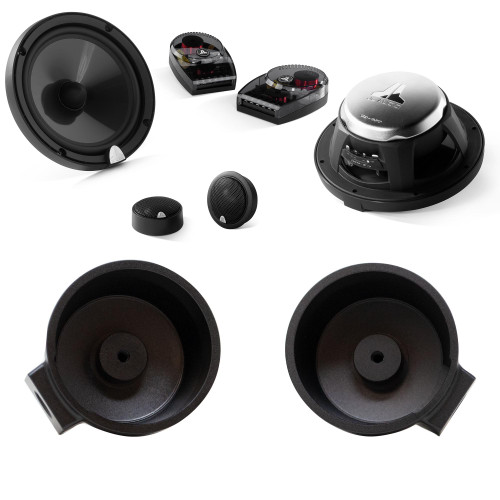 JL Audio C3-650: 6.5-inch Convertible Component/Coaxial Speaker and Tweeter Pods