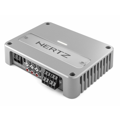 Hertz Venezia Compact V4C - 4-Channel Compact Marine Amplifier 150 W x 4 @ 2-Ohm