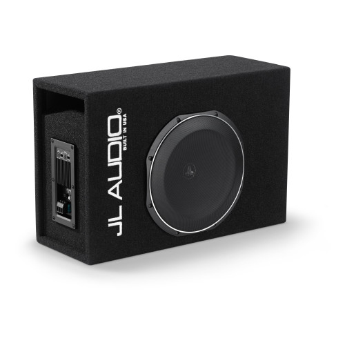 JL Audio ACP112LG-TW1 Amplified MicroSub+ with single 12TW1 (slot-ported) - Open Box