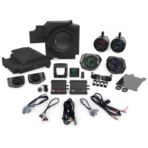 MTX Audio X3-17-THUNDER8 2017+ 1000-Watt, 8-Speaker Audio System for Select Can Am Maverick X3 Vehicles - Used, Open Box