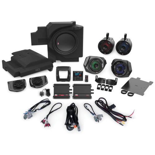 MTX Audio X3-17-THUNDER8 2017+ 1000-Watt, 8-Speaker Audio System for Select Can Am Maverick X3 Vehicles - Open Box